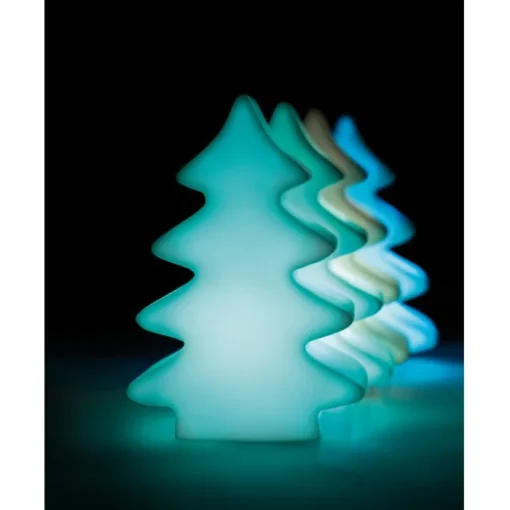 Gift Campaign Abete in plastica personalizzabile che si illumina per decorare Tree> Gadget Natalizi