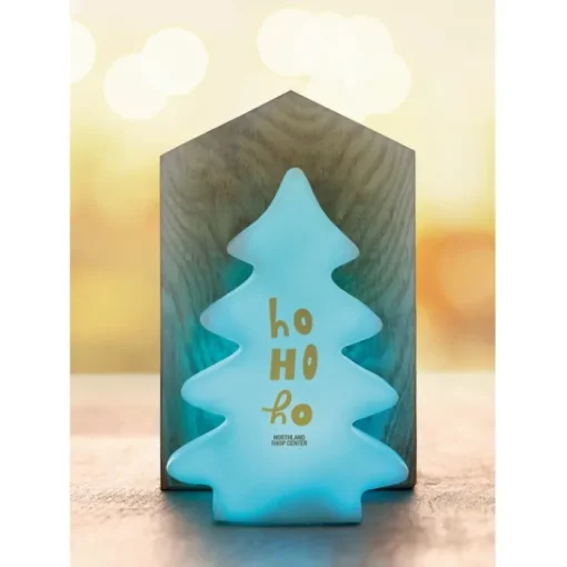 Gift Campaign Abete in plastica personalizzabile che si illumina per decorare Tree> Gadget Natalizi