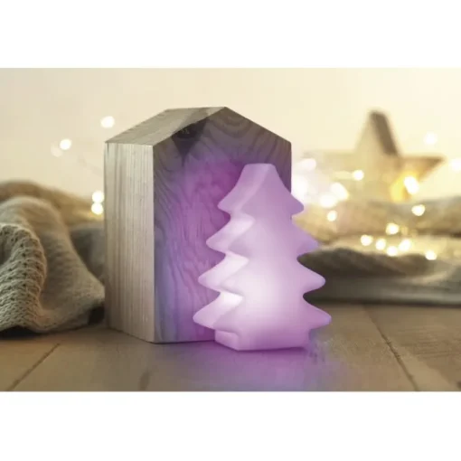 Gift Campaign Abete in plastica personalizzabile che si illumina per decorare Tree> Gadget Natalizi