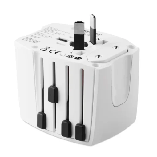Gift Campaign Adattatore Skross con doppia porta usb con logo Skross MUV USB> Accessori Da Viaggio