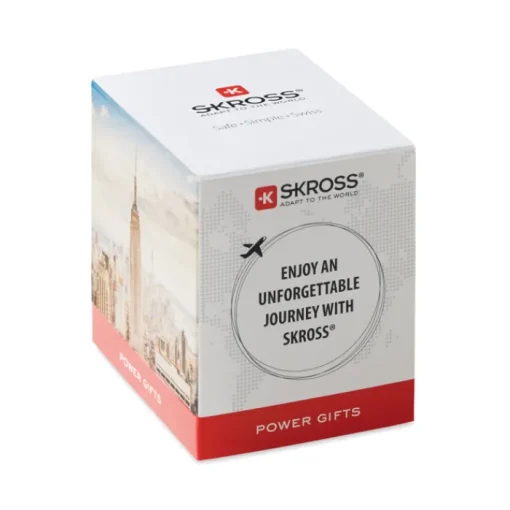 Gift Campaign Adattatore universale da viaggio personalizzabile economico Skross> Accessori Da Viaggio