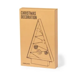 Gift Campaign Albero di Natale da tavolo in legno naturale con 8 lucine a LED><noscript><img width=