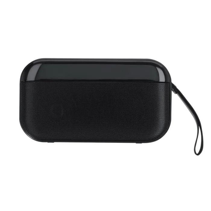 Gift Campaign Altoparlante con manico per il trasporto e luci LED frontali 5W> Casse Personalizzate