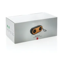 Gift Campaign Altoparlante da 10 W in bambù canapa, cotone organico e RPET WoodStock></noscript> Casse Personalizzate