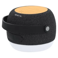 Gift Campaign Altoparlante de 5W con caricatore wireless, illuminazione LED e manico> Casse Personalizzate
