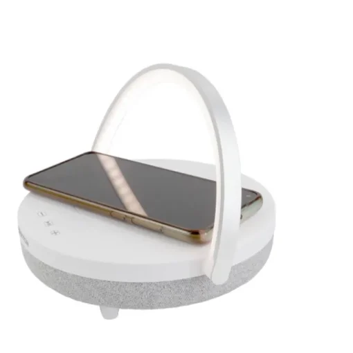 Gift Campaign Altoparlante Prixton da 10W con luce LED e base di ricarica wireless> Casse Personalizzate