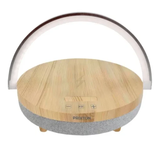 Gift Campaign Altoparlante Prixton da 10W con luce LED e base di ricarica wireless> Casse Personalizzate