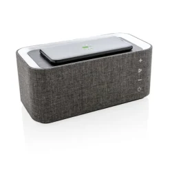 Gift Campaign Altoparlante promozionale da 6 W con caricabatterie wireless Broadcast> Casse Personalizzate