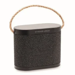 Gift Campaign Altoparlante wireless 5.3 con caricatore e laccetto in juta 15W></noscript> Casse Personalizzate