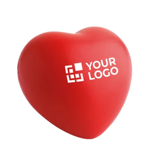 Gift Campaign Antistress personalizzati a forma di cuore ZenBeat> Palline Antistress