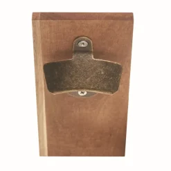 Gift Campaign Apribottiglie da parete in di acacia con magnete per fissaggio></noscript> Apribottiglie Personalizzati