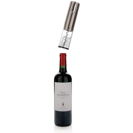 Gift Campaign Apribottiglie elettrico in acciaio inox ricaricabile via USB> Apribottiglie Personalizzati