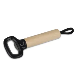 Gift Campaign Apribottiglie in ABS e acciaio con manico in legno e laccio> Apribottiglie Personalizzati