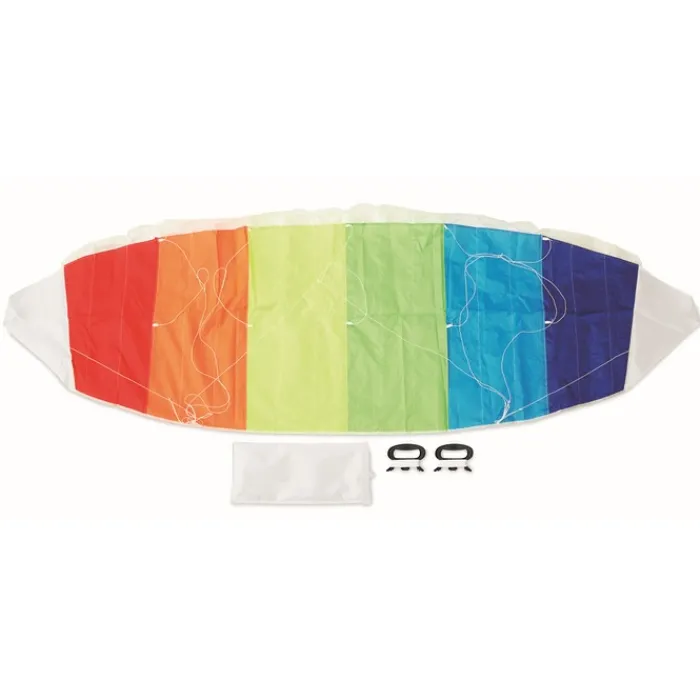 Gift Campaign Aquilone colori arcobaleno in sacchetto a tracolla con logo Rainbow> Giochi E Passatempo