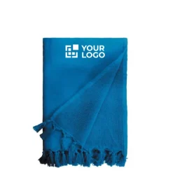 Gift Campaign Asciugamano con nappine in cotone e poliestere da 320 g/m2></noscript> Teli Mare|Asciugamani Personalizzati