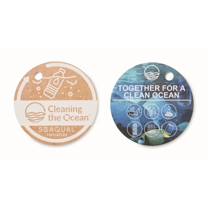 Gift Campaign Asciugamano mare SEAQUAL® in materiali riciclati 500 g/m2 70x140cm> Teli Mare|Asciugamani Personalizzati