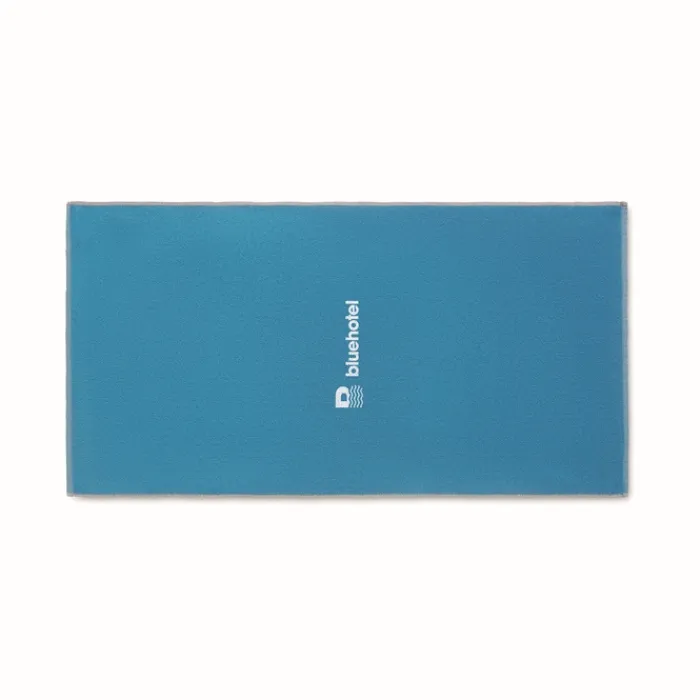 Gift Campaign Asciugamano mare SEAQUAL® in materiali riciclati 500 g/m2 70x140cm> Teli Mare|Asciugamani Personalizzati