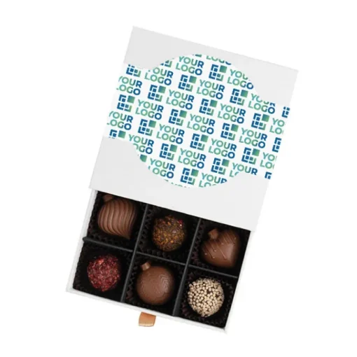Gift Campaign Assortimenti di cioccolatini al latte e tartufi in confezione elegante> Cioccolatini