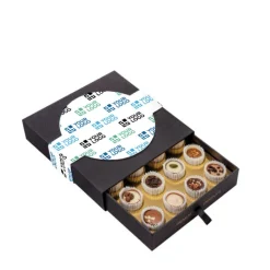 Gift Campaign Assortimento di 16 cioccolatini belga della Noble in scatola></noscript> Cioccolatini
