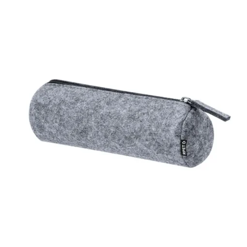 Gift Campaign Astuccio cilindrico in feltro RPET con chiusura lampo> Astucci