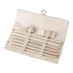 Gift Campaign Astuccio personalizzato con 6 colori a matita e accessori sLinen></noscript> Matite Colorate