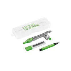 Gift Campaign Astuccio rigido con compasso, portamine e 10 mine da 0.5 College></noscript> Astucci