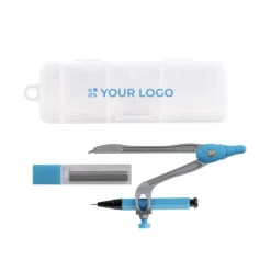 Gift Campaign Astuccio rigido con compasso, portamine e 10 mine da 0.5 College></noscript> Astucci