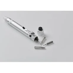 Gift Campaign Attrezzo multiuso in alluminio riciclato con penna torcia e cacciavite><noscript><img width=