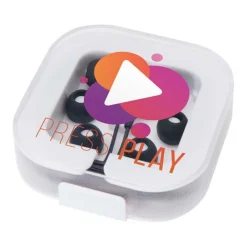 Gift Campaign Auricolari confortevoli USB C con custodia in plastica riciclata></noscript> Auricolari Personalizzati