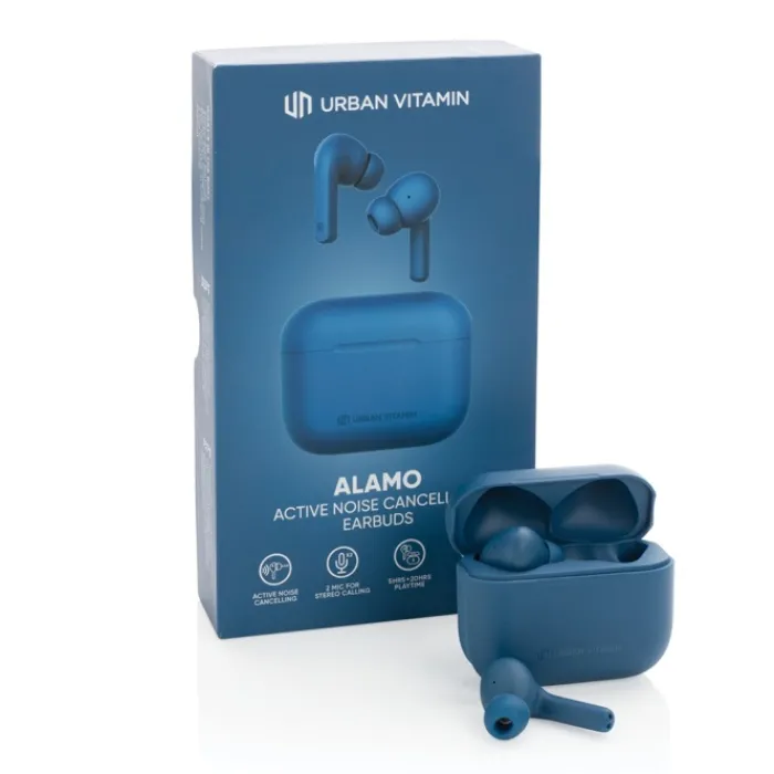 Gift Campaign Auricolari di alta qualità con cancellazione attiva del rumore Alamo> Gadget Palestra|Auricolari Personalizzati
