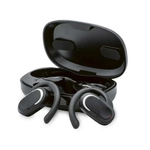 Gift Campaign Auricolari sportivi dal design aperto con sistema di bassi premium> Auricolari Personalizzati