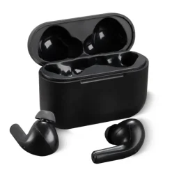 Gift Campaign Auricolari True Wireless Stereo in custodia di ricarica nera> Auricolari Personalizzati
