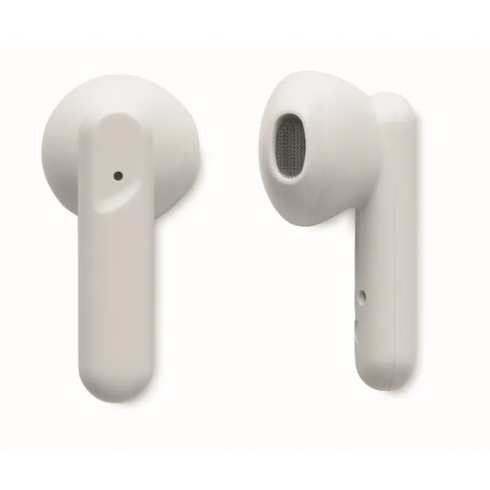 Gift Campaign Auricolari TWS in ABS riciclato in custodia con display LCD> Auricolari Personalizzati