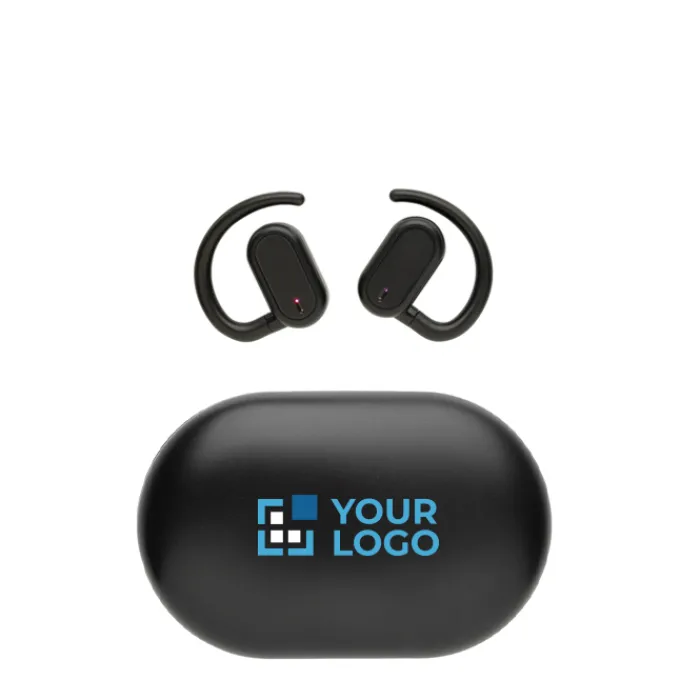 Gift Campaign Auricolari wireless in ABS riciclato con microfono per chiamate BT 5.3> Auricolari Personalizzati