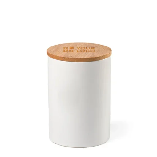 Gift Campaign Barattolo da cucina in ceramica con tappo in bambù da 900 ml> Altri Utensili Da Cucina