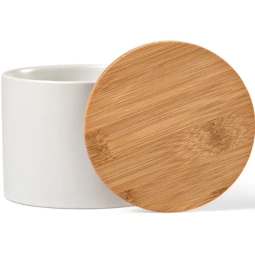 Gift Campaign Barattolo da cucina in ceramica con tappo in bambù da 440 ml> Altri Utensili Da Cucina