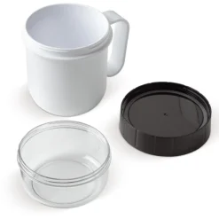 Gift Campaign Barattolo porta alimenti a tazza con due scomparti da 520 e 230ml></noscript> Porta Pranzo