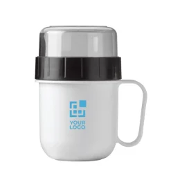 Gift Campaign Barattolo porta alimenti a tazza con due scomparti da 520 e 230ml></noscript> Porta Pranzo
