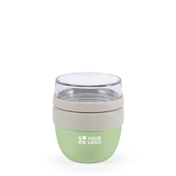 Gift Campaign Barattolo termico con scomparto nel coperchio anti goccia da 370 ml> Porta Pranzo