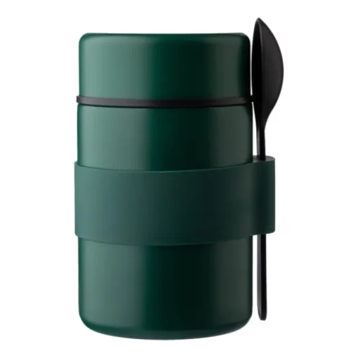 Gift Campaign Barattolo termico per alimenti in acciaio inox con cucchiaio incluso> Porta Pranzo