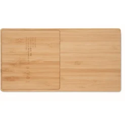 Gift Campaign Base di ricarica wireless multiuso in bambù da 15W><noscript><img width=