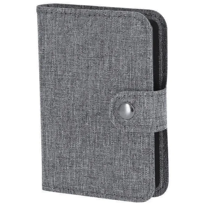 Gift Campaign Base di ricarica wireless con custodia in poliestere rPET con cavetto> Caricabatterie