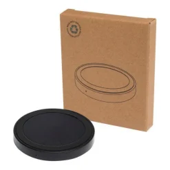 Gift Campaign Base di ricarica wireless con cavo 2 in 1 in plastica riciclata 15W></noscript> Caricabatterie