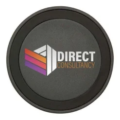 Gift Campaign Base di ricarica wireless con cavo 2 in 1 in plastica riciclata 15W></noscript> Caricabatterie