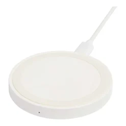 Gift Campaign Base di ricarica wireless con cavo 2 in 1 in plastica riciclata 15W></noscript> Caricabatterie