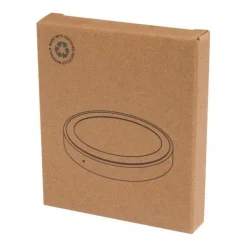 Gift Campaign Base di ricarica wireless con cavo 2 in 1 in plastica riciclata 15W></noscript> Caricabatterie