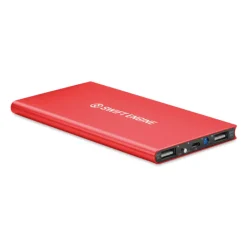 Gift Campaign Batteria esterna con logo da 8000mAh in alluminio Powercard Extra><noscript><img width=