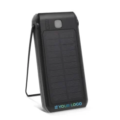 Gift Campaign Batteria esterna da 10.000mah con torcia a energia solare con 18 LED><noscript><img width=