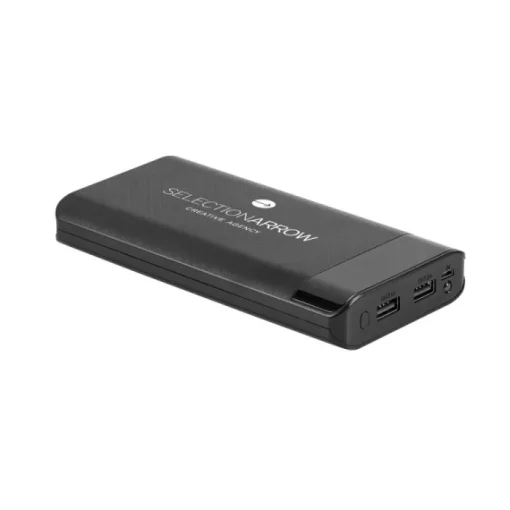 Gift Campaign Batteria portatile promozionale da 16.000 mAh Powerbank Black> Power Bank Personalizzati