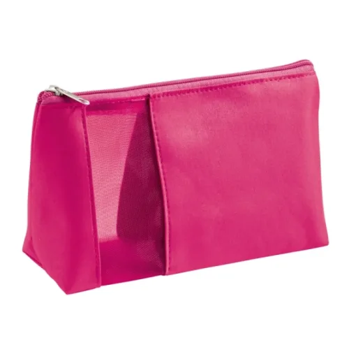 Gift Campaign Beauty case con logo economico in microfibra e rete Cosmo> Gadget Per Parrucchieri|Pochette Personalizzate